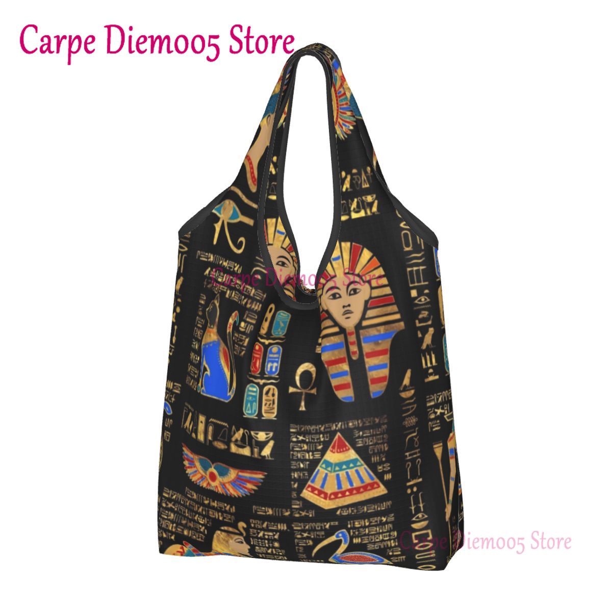 Women Bags In Egypt - กระเป๋าโท้ทช้อปปิ้งขายของอียิปต์โบราณน่ารักสำหรับผู้หญิงกระเป๋าสะพายไหล่กระเป๋าถือใบใหญ่