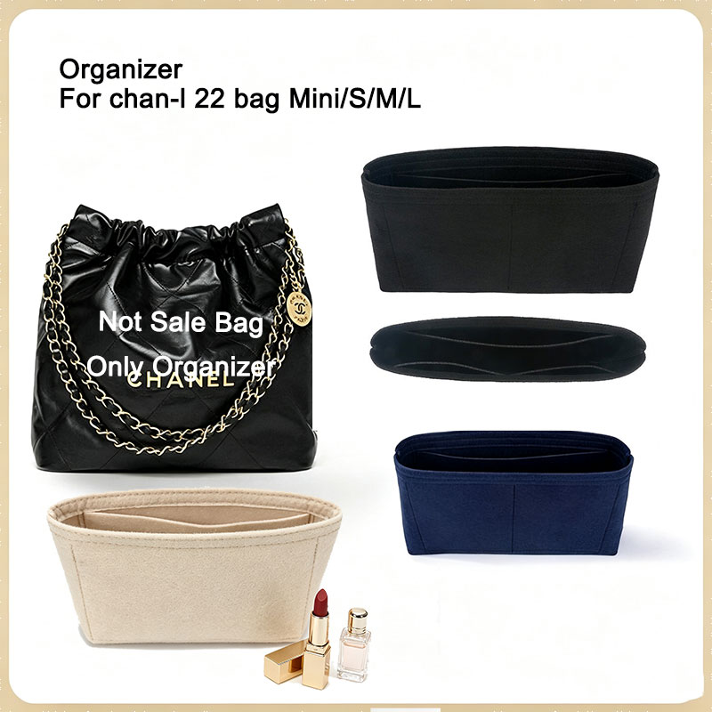 Women Bags Chanel - กระเป๋าจัดระเบียบแบบแฮนด์เมดสำหรับกระเป๋า Chane 22 ออกแบบให้พอดีกับกระเป๋า ซับในกระเป๋าแบบพิเศษ ที่ใส่ของในกระเป๋าถือสำหรับผู้หญิง