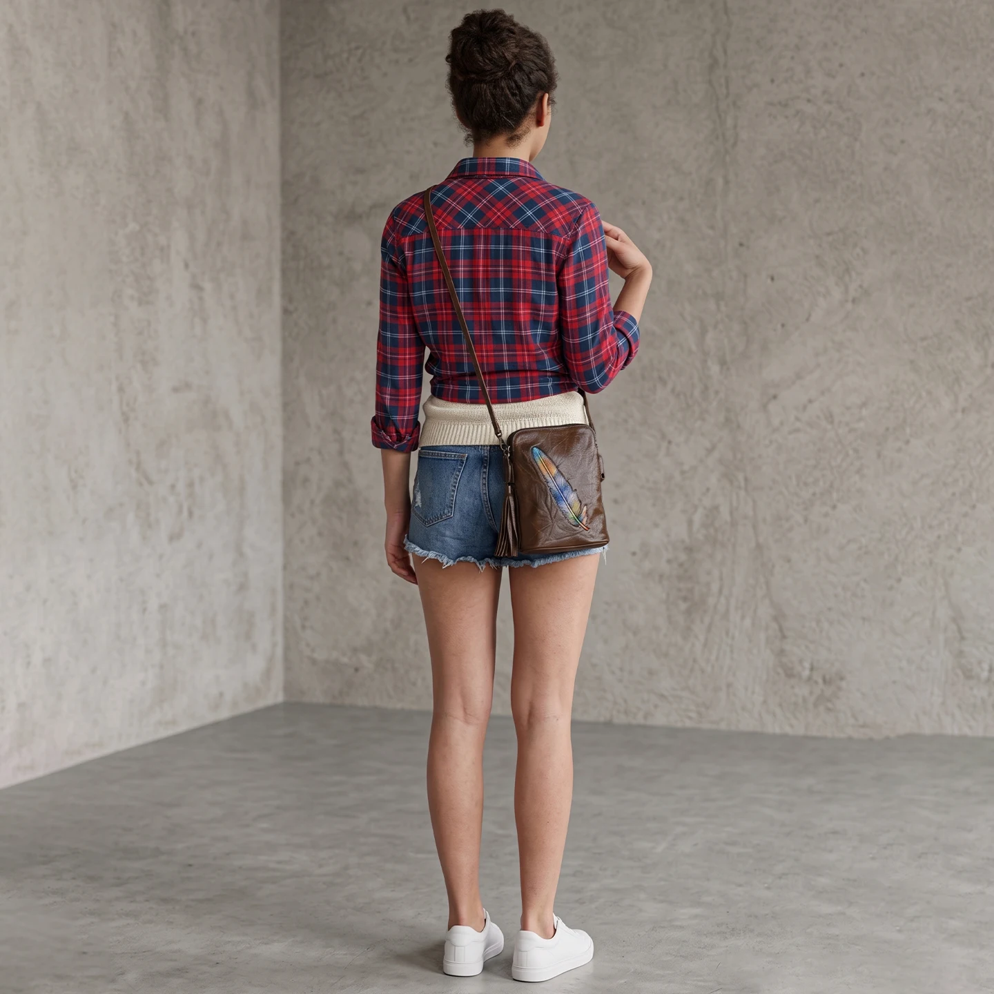 Women Bags Mini - กระเป๋าสะพายข้างหนังวัวแท้ขนาดเล็กสำหรับผู้หญิง กระเป๋าถือดีไซน์เนอร์แบรนด์แท้ระดับไฮเอนด์ กระเป๋าใส่ของใช้ประจำวันสำหรับใส่โทรศัพท์ ลิปสติก กุญแจ
