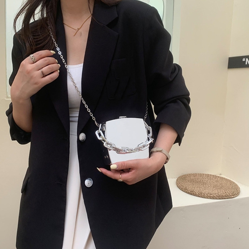 Women Bags Mini - Mini Luxury Gold Party กระเป๋าถืองานเลี้ยงกลางคืนแฟชั่นสำหรับผู้หญิง PVC