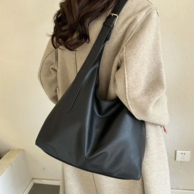 Women Bags Trend 2025 - แฟชั่นกระเป๋าหนังสําหรับผู้หญิง 2025 แนวโน้มหญิงขนาดใหญ่ความจุสูงกระเป๋าสะพายกระเป๋าถือผู้หญิงกระเป๋าMessenger