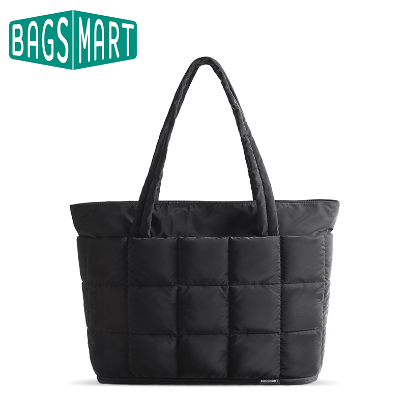 Women'S Bags For Work - BAGSMART กระเป๋าเดินทางผู้หญิงขยายซิปกระเป๋ากันน้ํา Quilted Weekender กระเป๋าสําหรับพยาบาลทํางาน