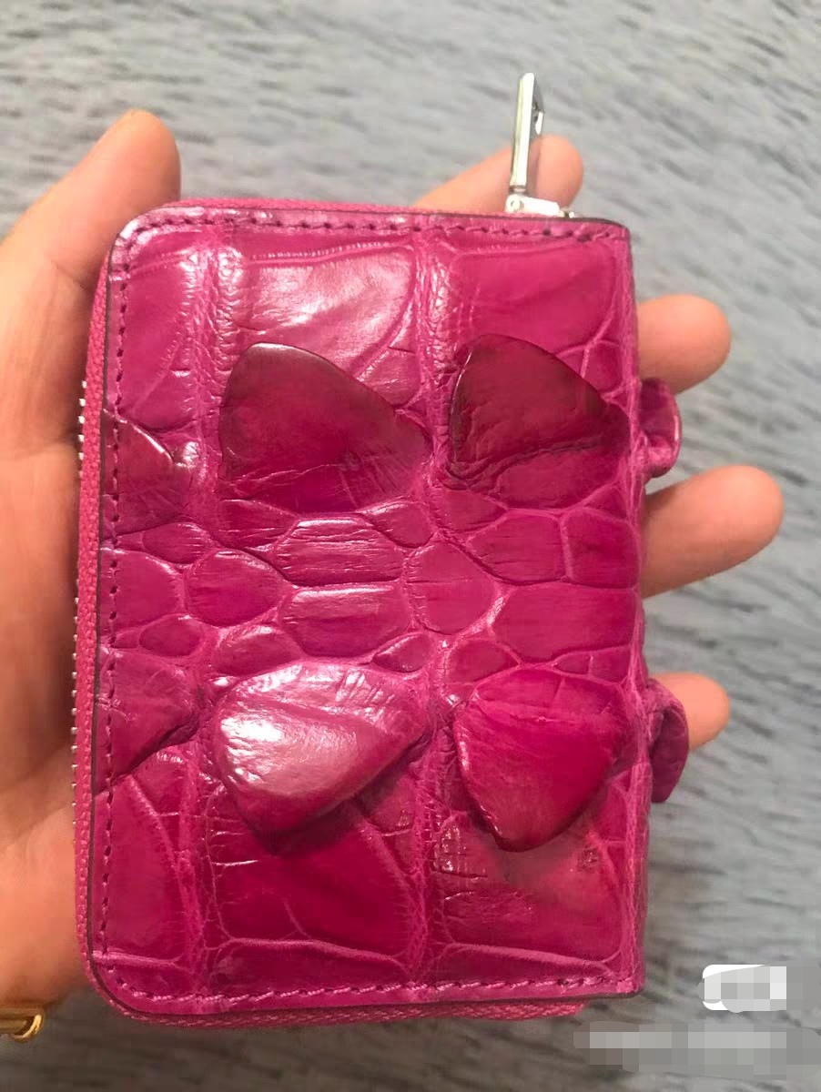 Women Bags Lv - 2026 ใหม่กระเป๋าใส่บัตรหนังจระเข้สำหรับผู้หญิงแฟชั่นกระเป๋าใส่บัตรหลายใบหนังแท้สำหรับผู้หญิง 45