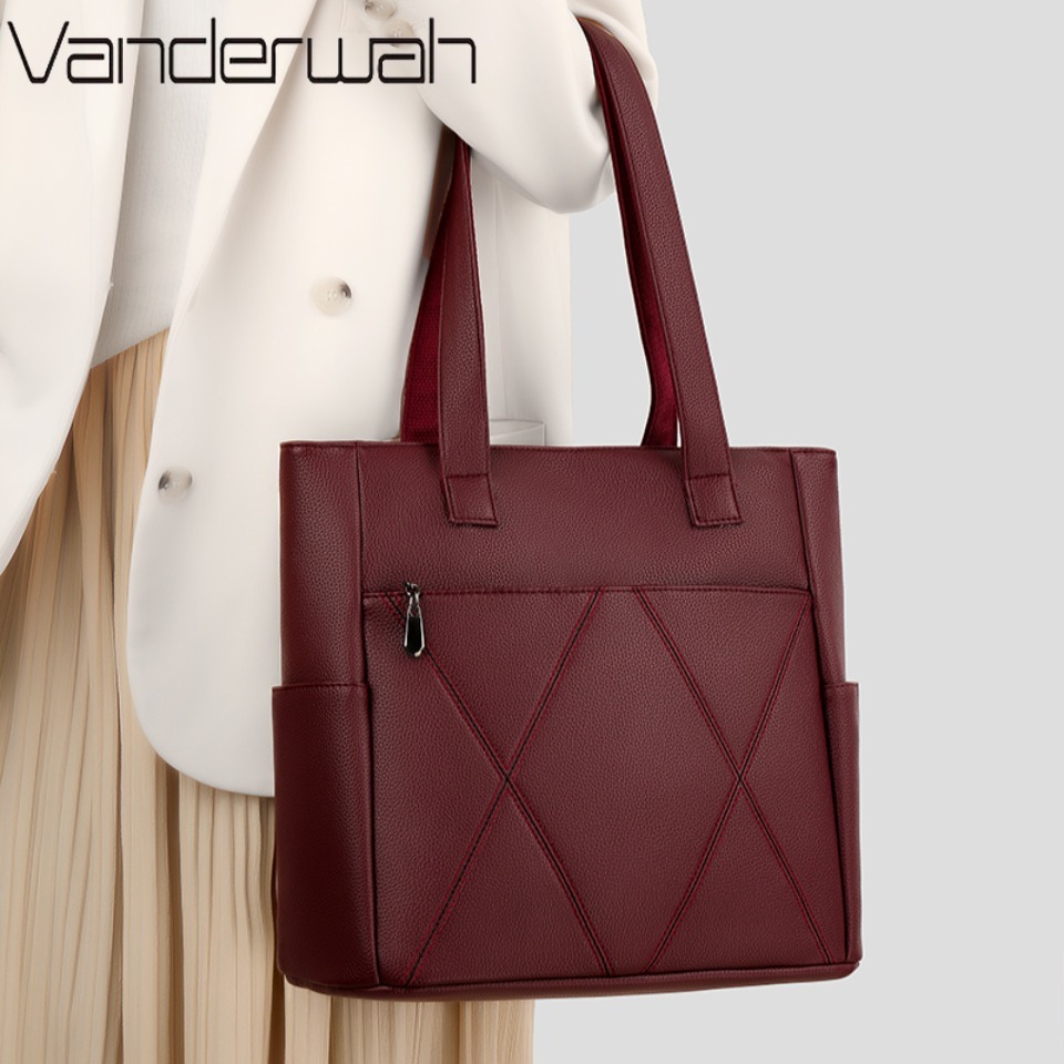 Women Bags Trend 2025 - ของแท้คุณภาพสูงหนัง Casual Tote กระเป๋าถือหรูผู้หญิงกระเป๋าออกแบบไหล่ Crossbody กระเป๋าสําหรับผู้หญิง