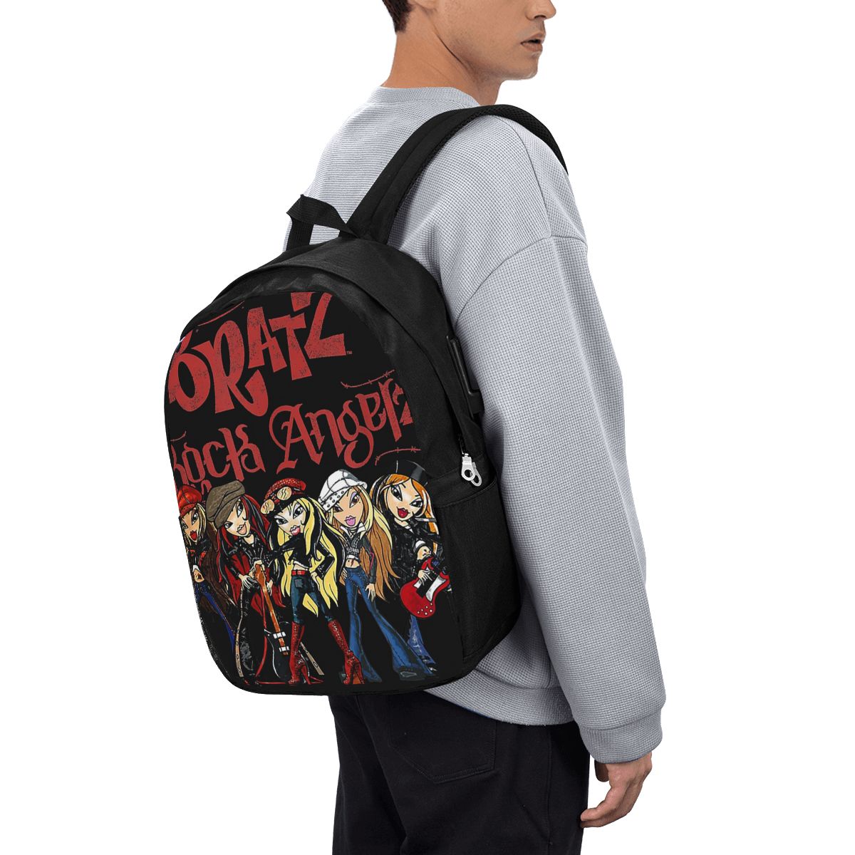 Woman In Bag - Bratz Rock Angelz Group Shot กระเป๋าเป้สะพายหลัง