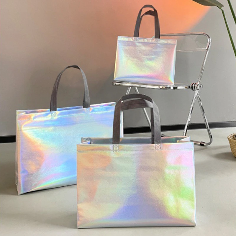 10 ชิ้น/ล็อต กระเป๋าผ้าสปันบอน - Women Bags For Eid บทวิจารณ์และราคา