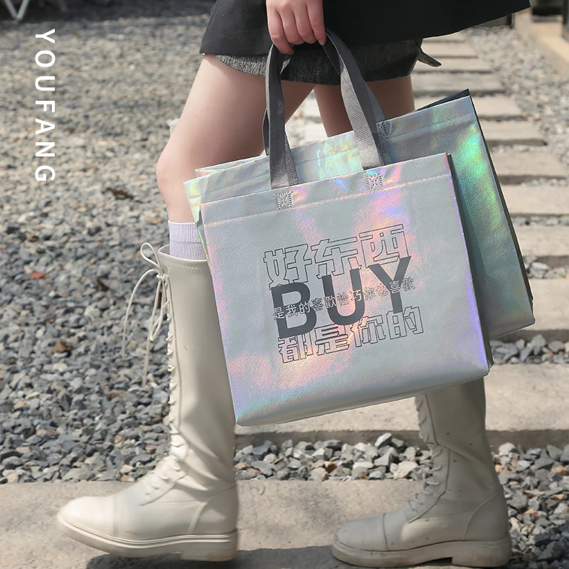 10 ชิ้น/ล็อต กระเป๋าผ้าสปันบอน - Women Bags For Eid บทวิจารณ์และราคา