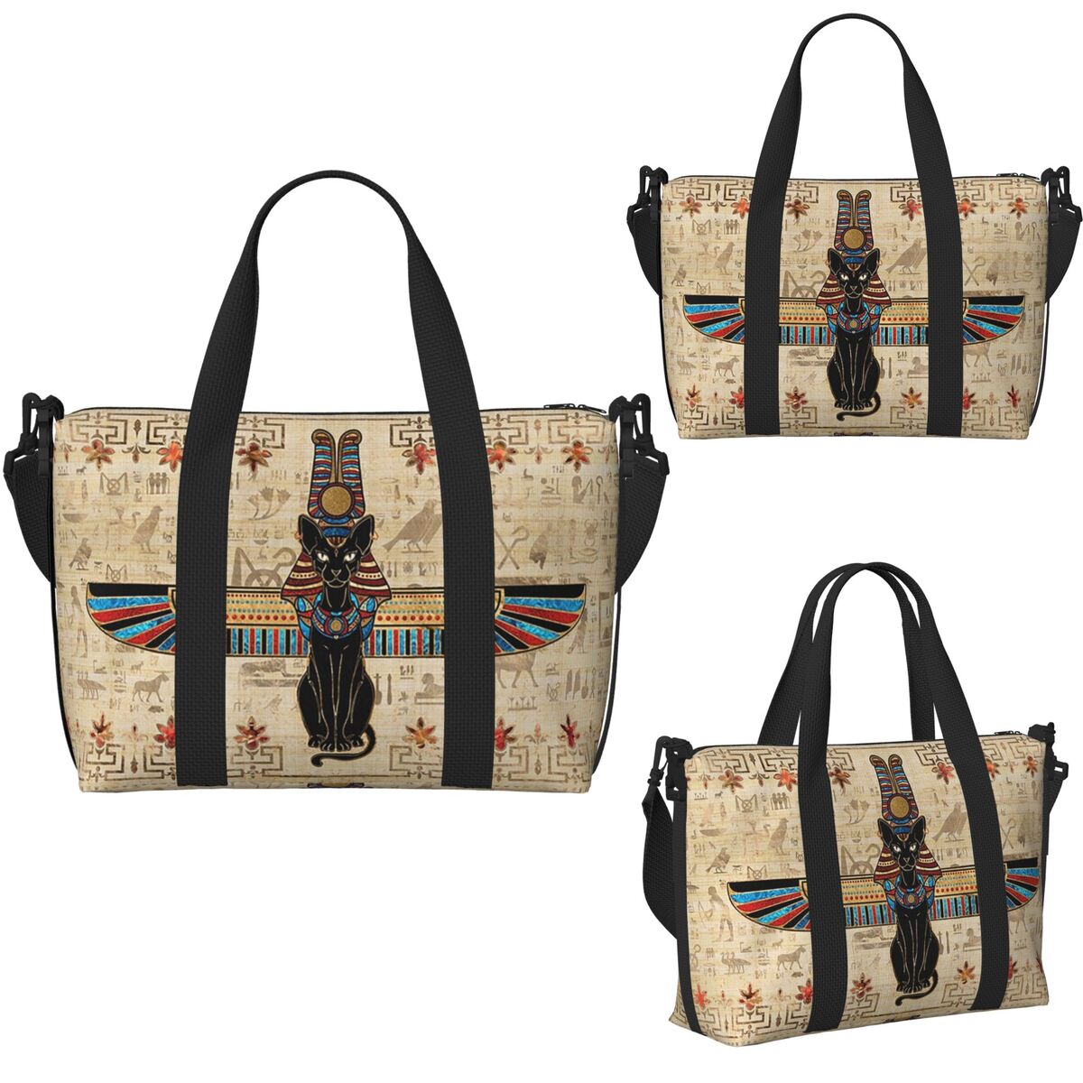 กระเป๋าเดินทางลายอียิปต์ ลายอั - Women Bags In Egypt บทวิจารณ์และราคา