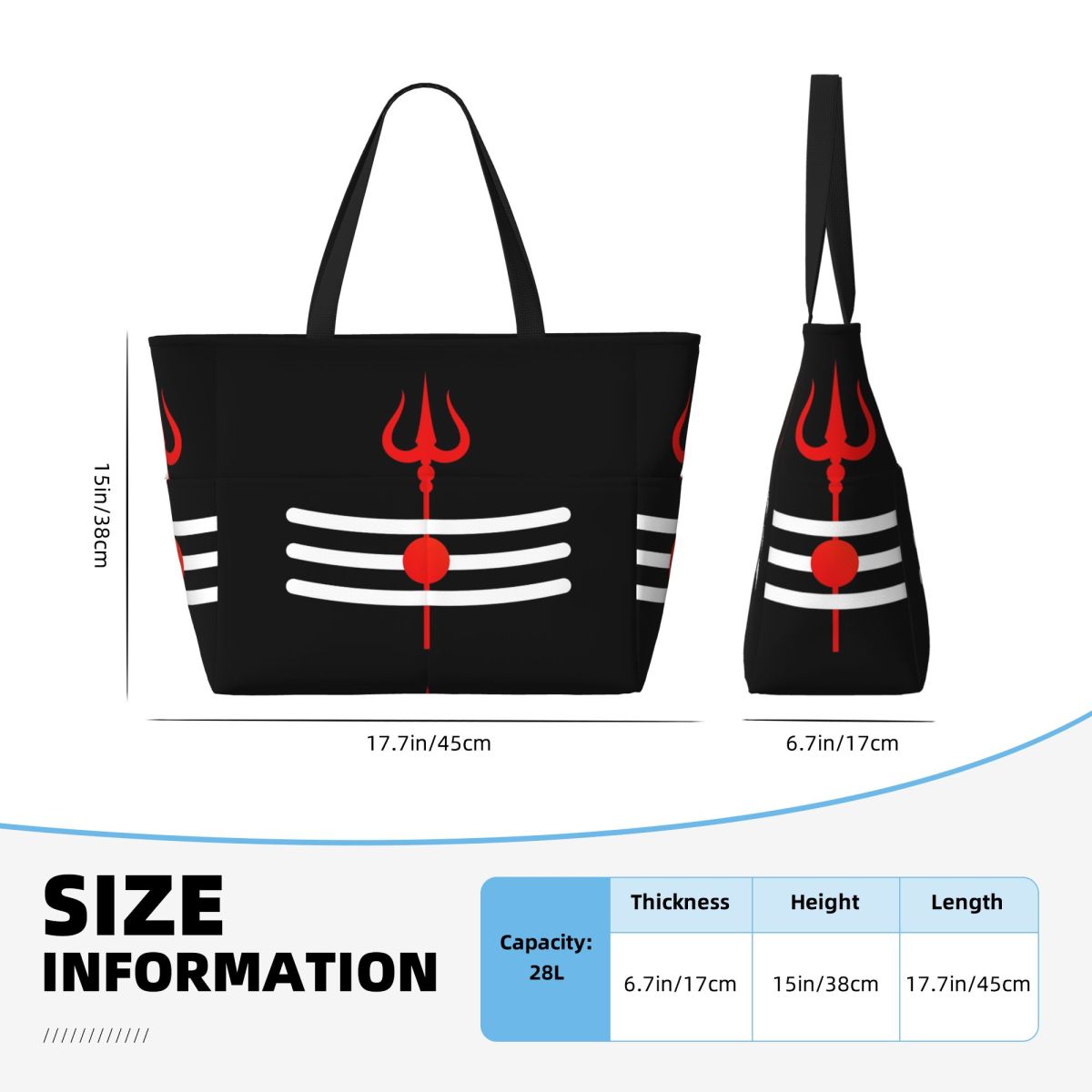กระเป๋าโท้ทลายพระศิวะ พระเจ้าฮ - Women Bags India บทวิจารณ์และราคา