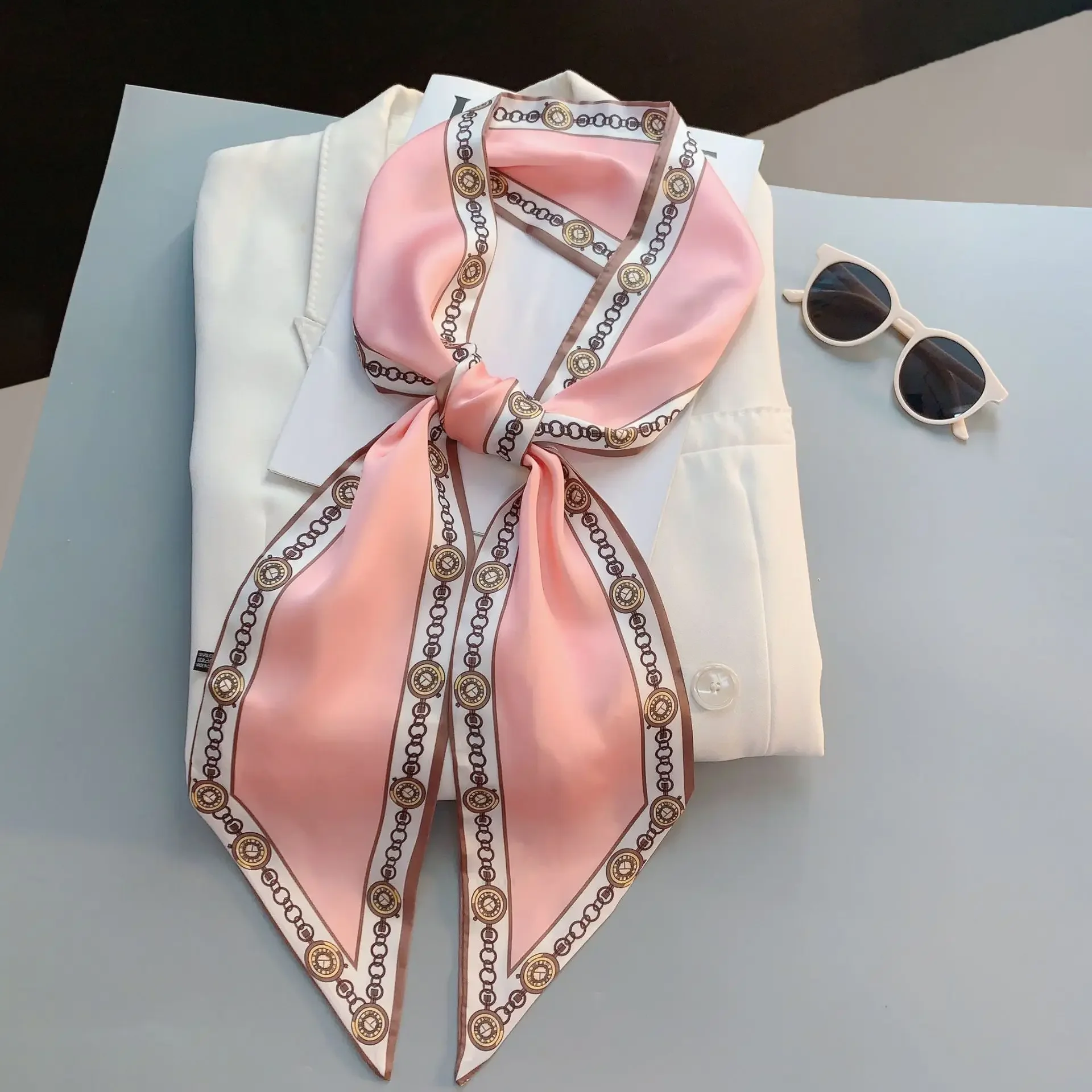 ผ้าพันคอพิมพ์ลายสก็อต ผ้าคาดผม - Women Bags Luxury Brands บทวิจารณ์และราคา