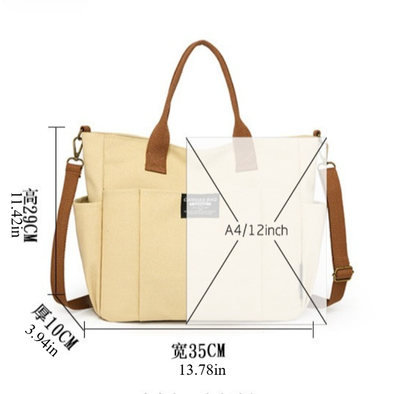 กระเป๋าผ้าแคนวาสใบใหญ่สำหรับผู - Women'S Bags For Work บทวิจารณ์และราคา