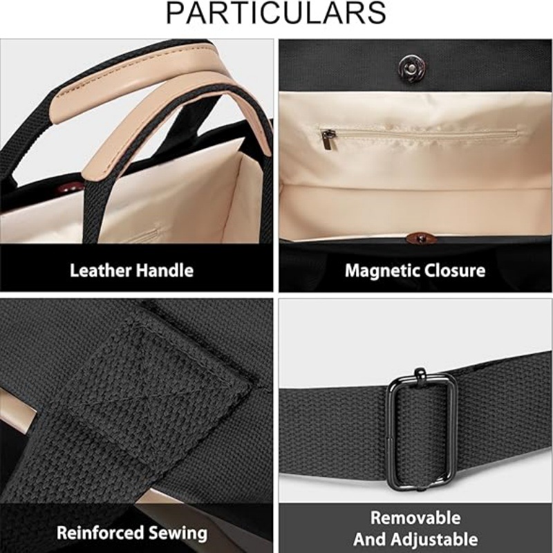 กระเป๋าผ้าแคนวาสขนาดใหญ่สำหรับ - Women'S Bags For Work บทวิจารณ์และราคา
