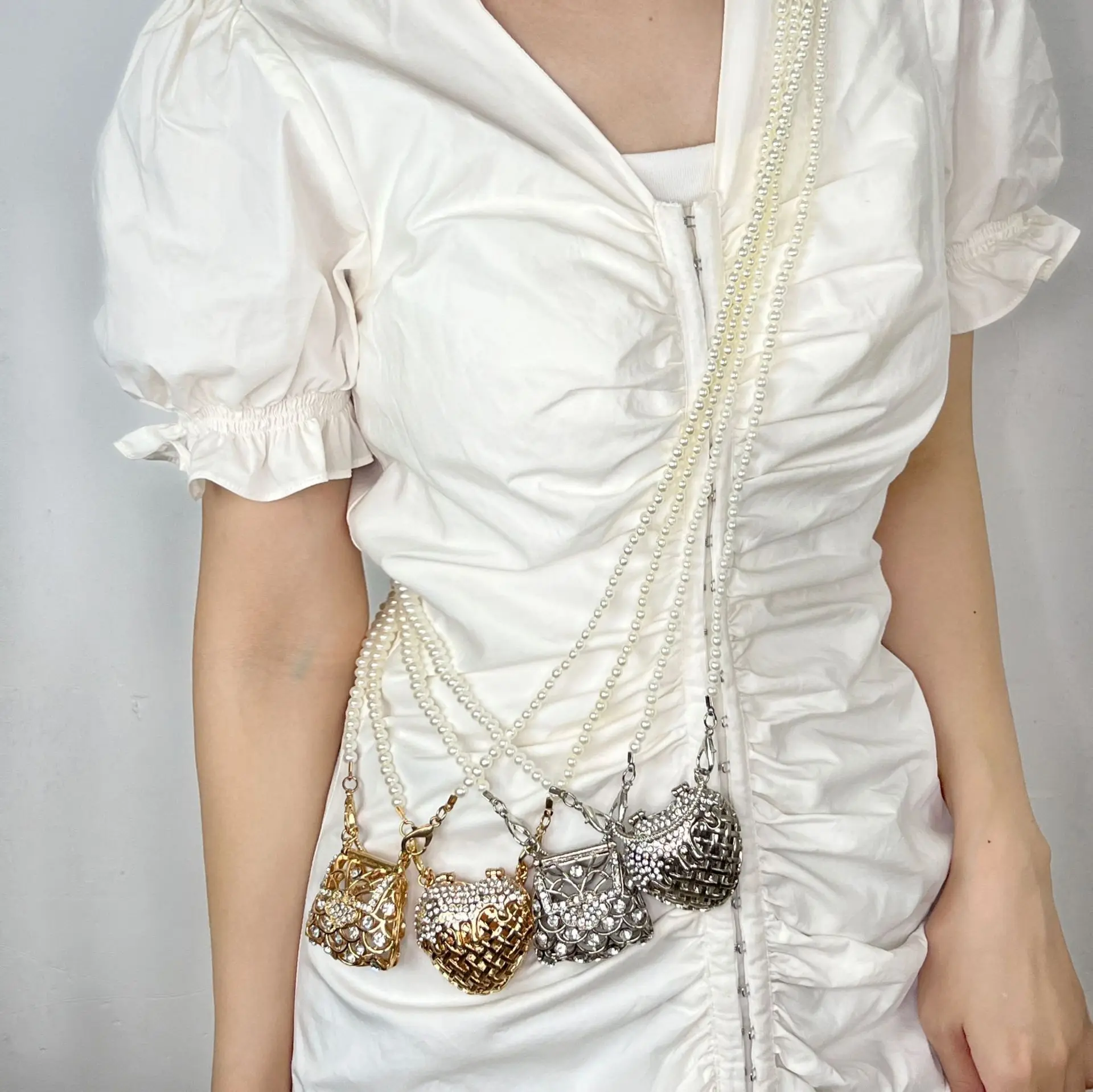 Designer Hollowed Out Heart- H - Women Bags Mini บทวิจารณ์และราคา