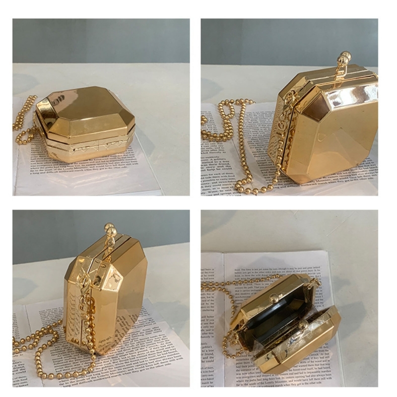 Mini Luxury Gold Party กระเป๋า - Women Bags Mini บทวิจารณ์และราคา