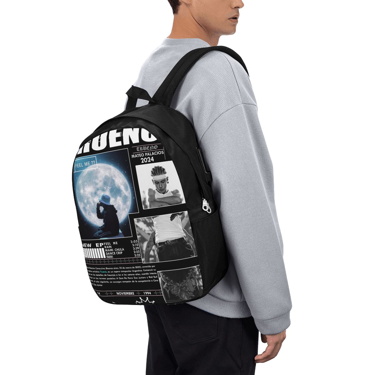 กระเป๋าเป้สะพายหลังฮิปฮอปตลกๆ  - Woman In Bag บทวิจารณ์และราคา