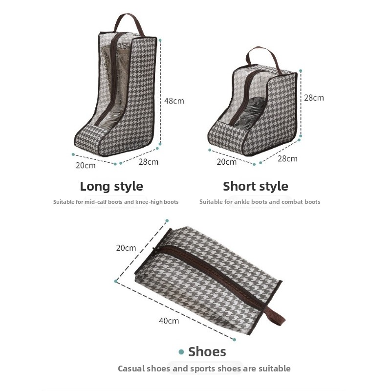 ถุงเก็บรองเท้าบูทยาวพร้อมหน้าต - Woman In Bag บทวิจารณ์และราคา