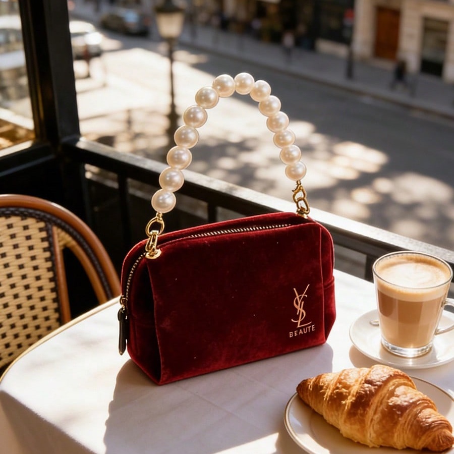 กระเป๋าเครื่องสำอาง YSL สีไวน์ - Women'S Ysl Bags Tote บทวิจารณ์และราคา