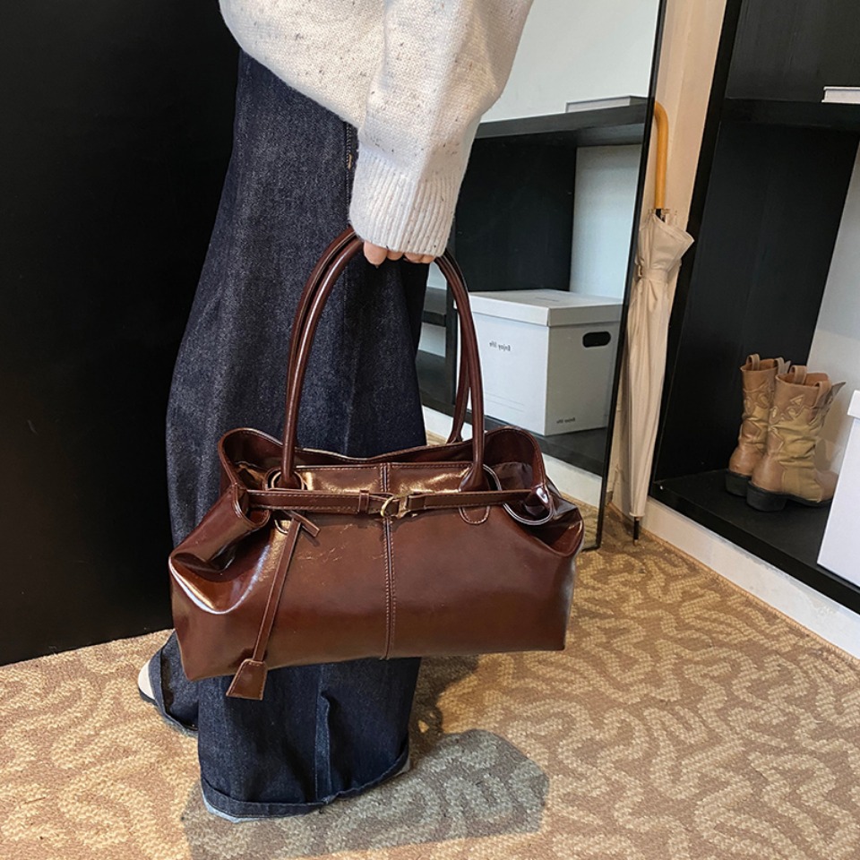 กระเป๋าถือหนัง PU แบบโฮโบสำหรั - Women'S Bags For Work บทวิจารณ์และราคา