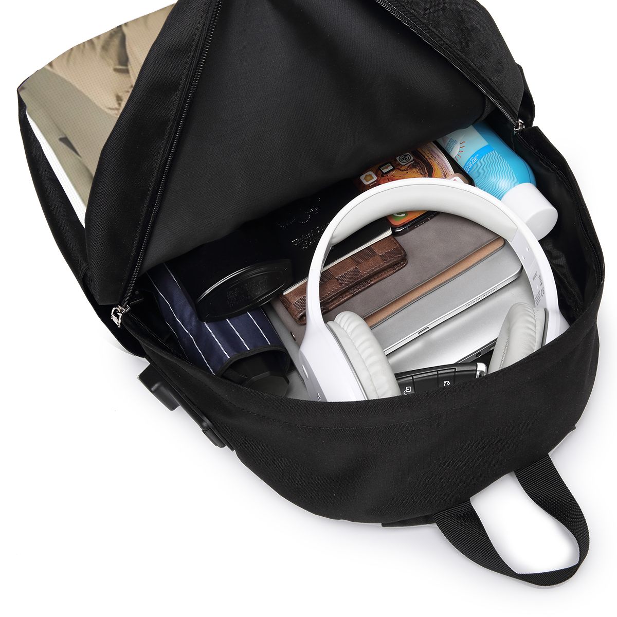 กระเป๋าเป้สะพายหลังลายแฟนอาร์ต - Woman In Bag บทวิจารณ์และราคา