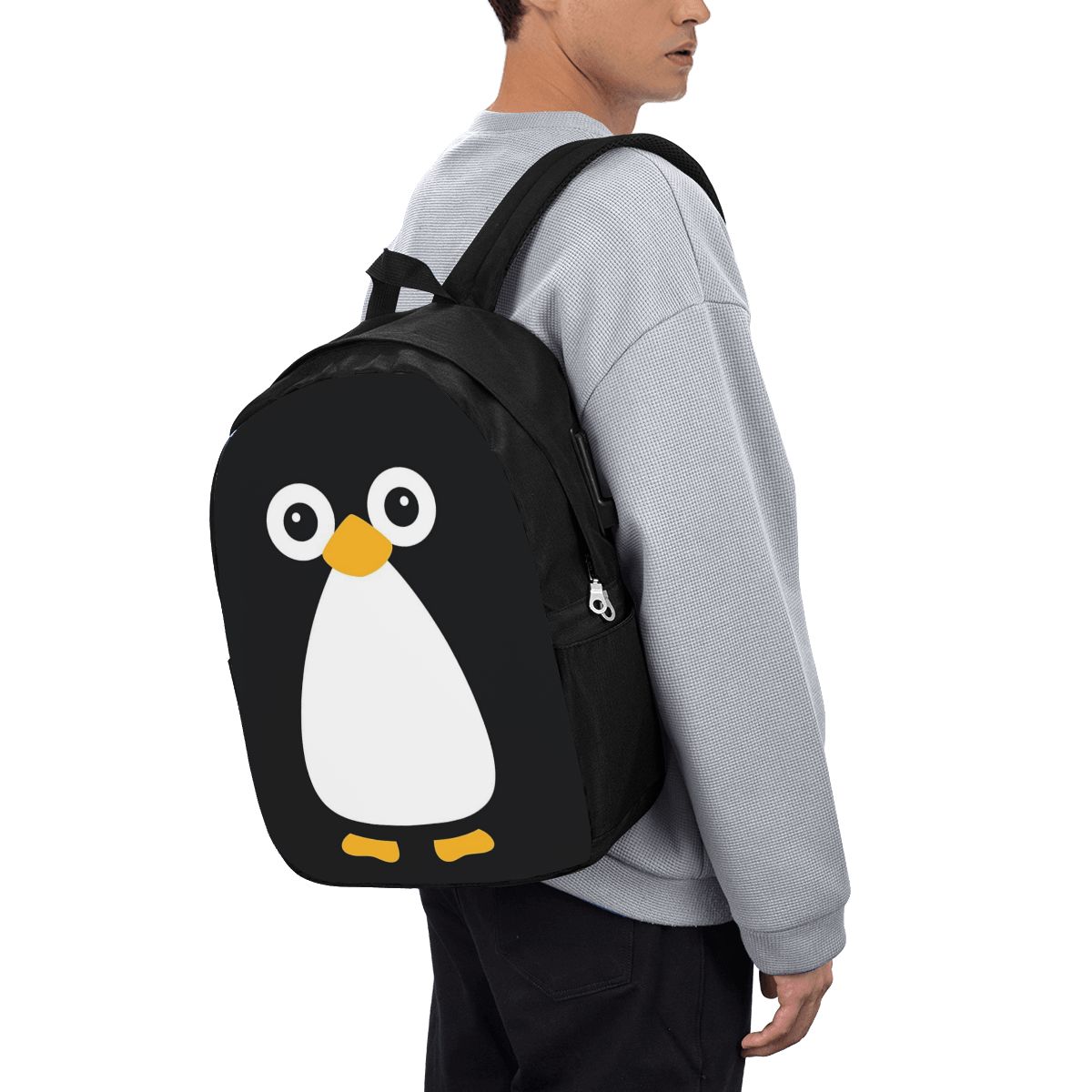 กระเป๋าเป้สะพายหลังลายเพนกวินน - Woman In Bag บทวิจารณ์และราคา
