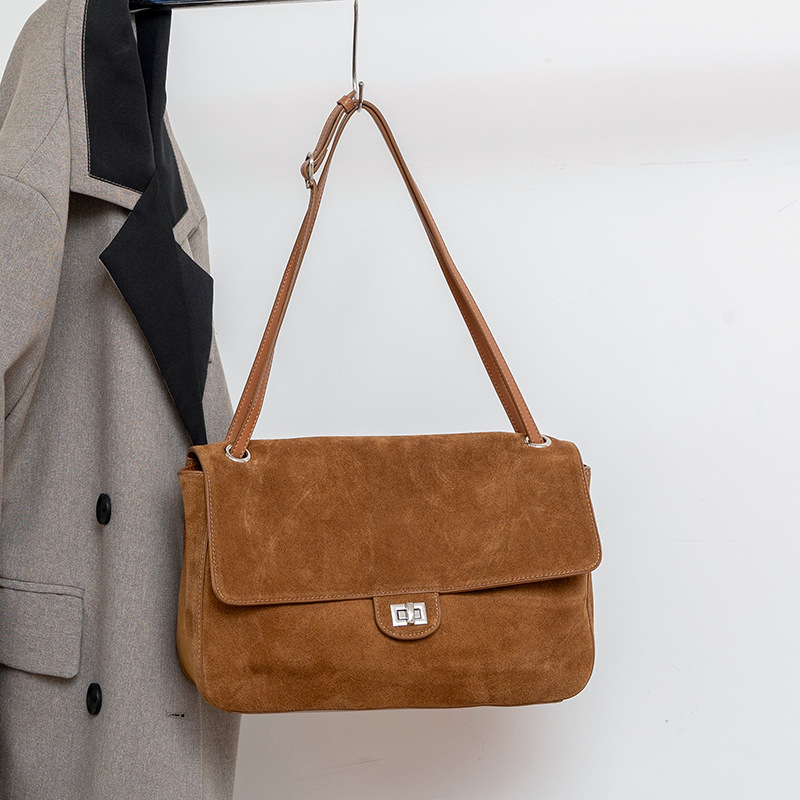 กระเป๋าหนังกลับแท้สะพายไหล่สำห - Women'S Bags For Work บทวิจารณ์และราคา