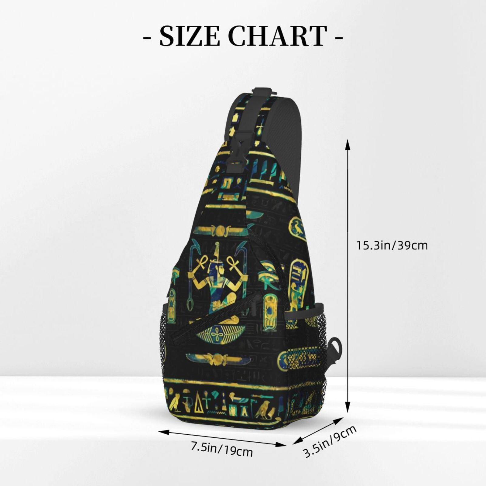 กระเป๋าสะพายข้างลายอักษรอียิปต - Women Bags India บทวิจารณ์และราคา